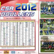 calendrier CSA 2012